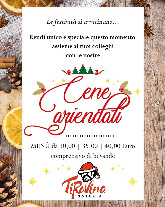cene aziendali 2019