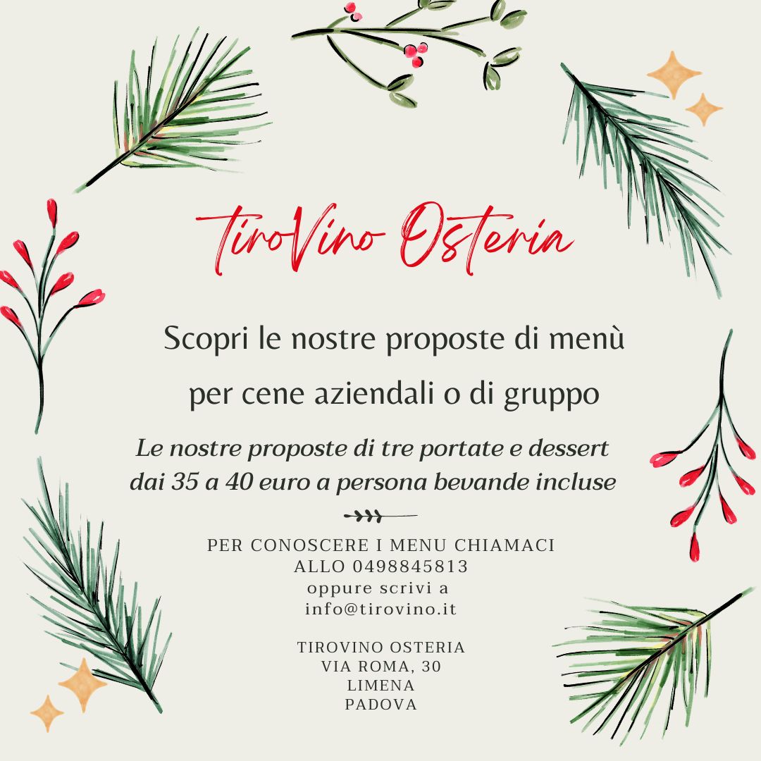 cene aziendali 2023